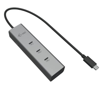 Hub USB i-tec USB-C Charging Metal HUB 5 port